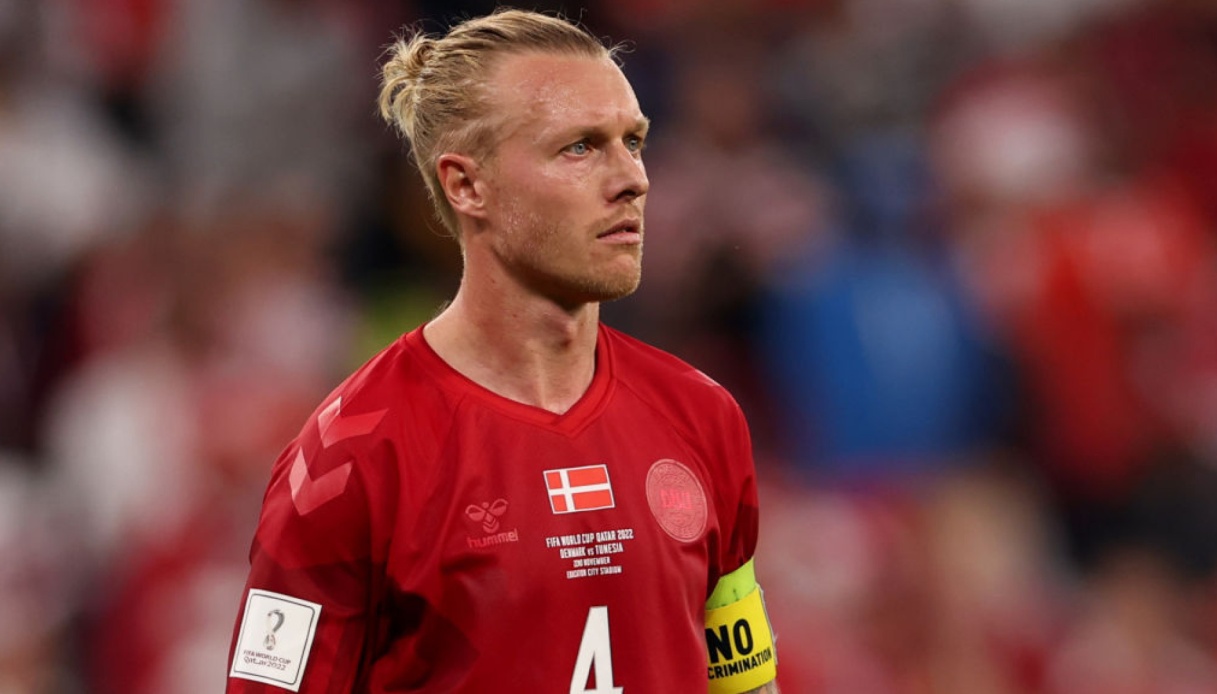 Simon Kjaer fait ses adieux à l'équipe nationale danoise - Sportal.fr