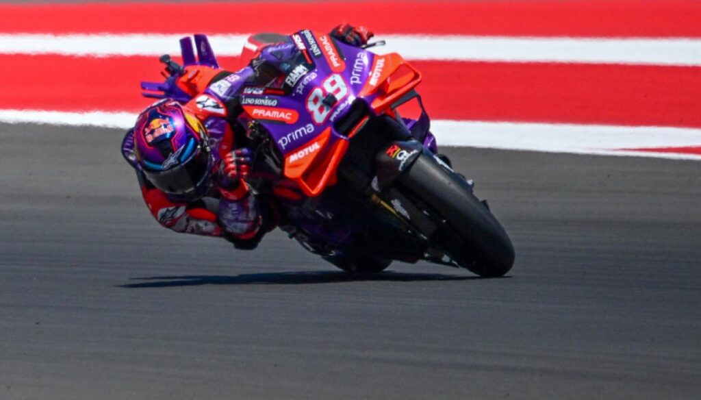 Jorge Martin en pole position à Mandalika, deuxième ligne pour Pecco ...