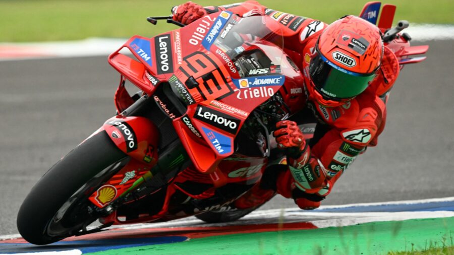 MotoGp, Sprint Argentina : Marc Marquez fait la loi, Pecco Bagnaia sur le podium