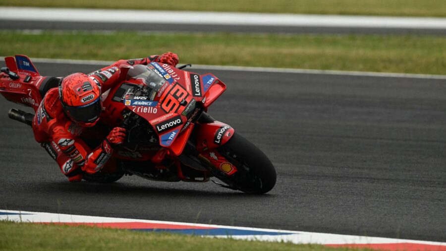 MotoGP, GP Argentine : Marc Marquez en tête de la première séance d’essais libres, Bagnaia derrière