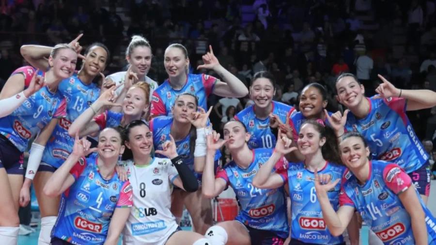 Novara à un pas du triomphe en Coupe CEV