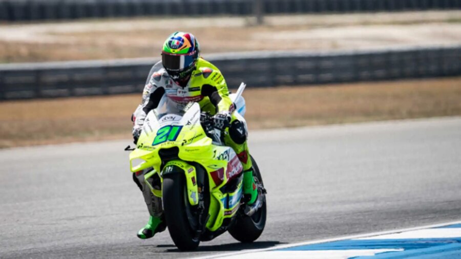 Franco Morbidelli surprend Pecco Bagnaia et Marc Marquez lors des pré-qualifications du Qatar
