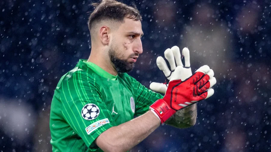 Le Paris Saint Germain en difficulté avec Gianluigi Donnarumma