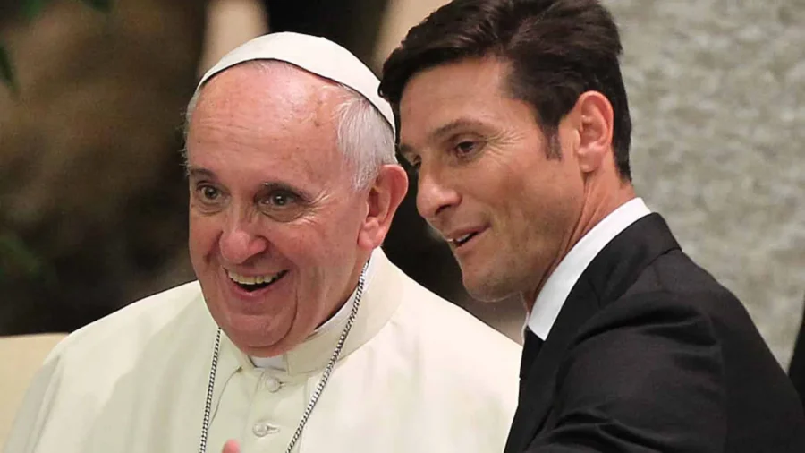 Javier Zanetti n’oublie pas la passion du pape François pour le football