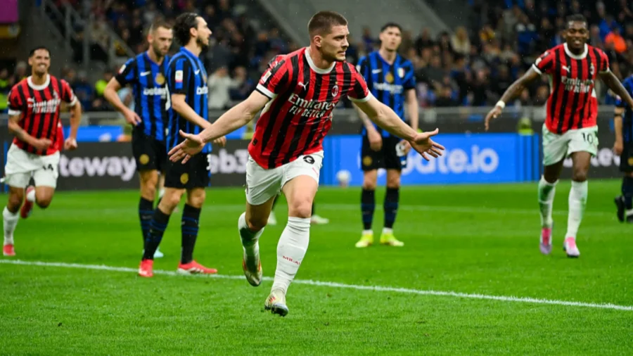 Luka Jovic envoie l’AC Milan en finale, l’Inter dit adieu à la Triplette
