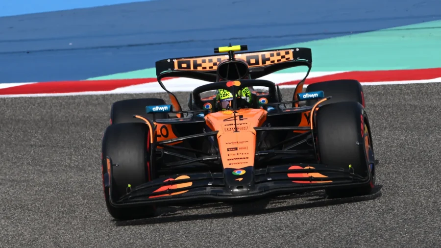 GP de Bahreïn, Lando Norris en tête de la première séance d’essais libres