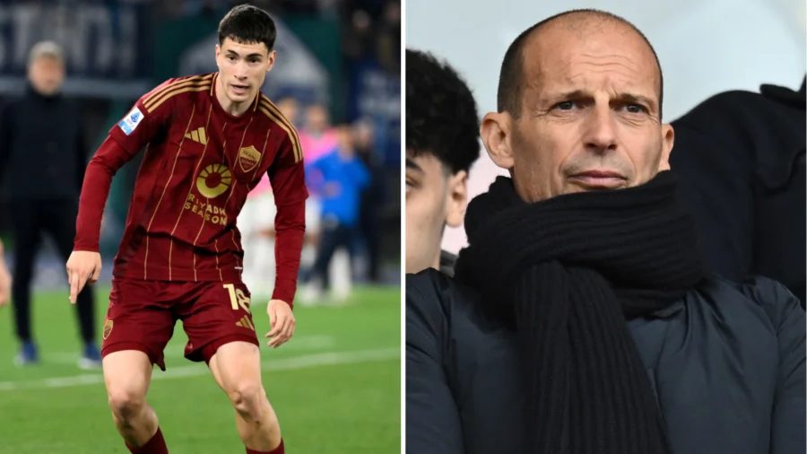 Roma, Matias Soulé fait un clin d’œil à Massimiliano Allegri