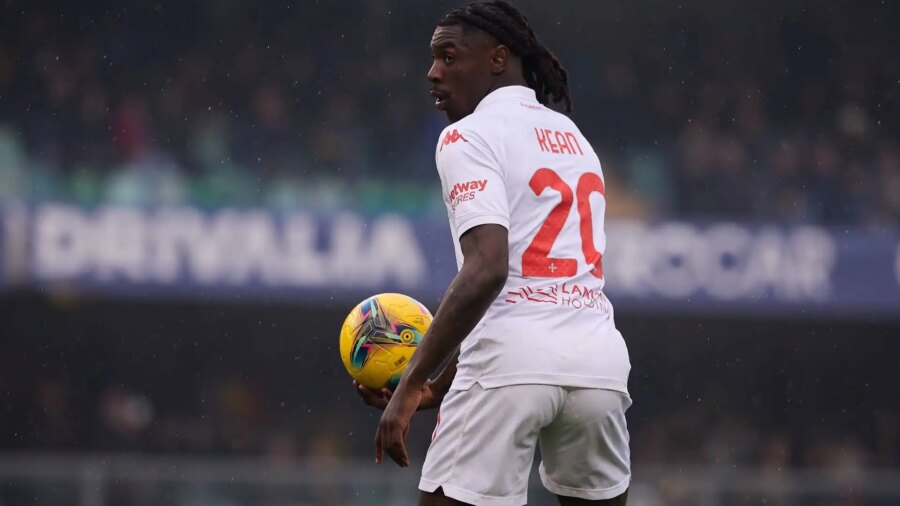 La Fiorentina inquiète, les sirènes anglaises pour Moise Kean : il y a une clause