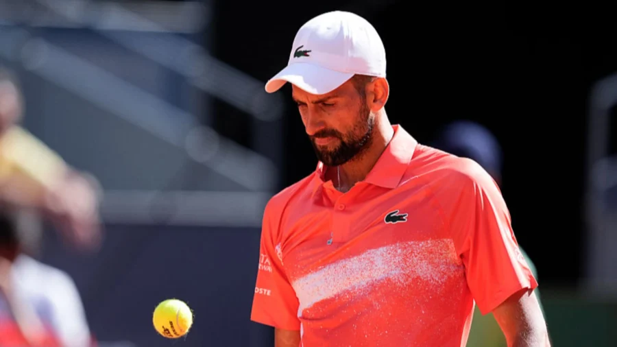 Pas d’Internazionali d&apos;Italia pour Novak Djokovic