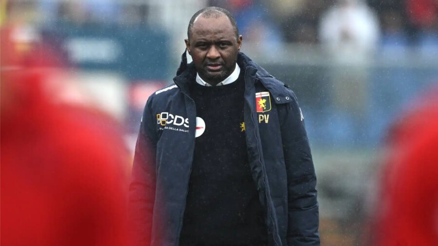 Genoa, Patrick Vieira n’a toujours pas digéré la défaite contre la Juventus