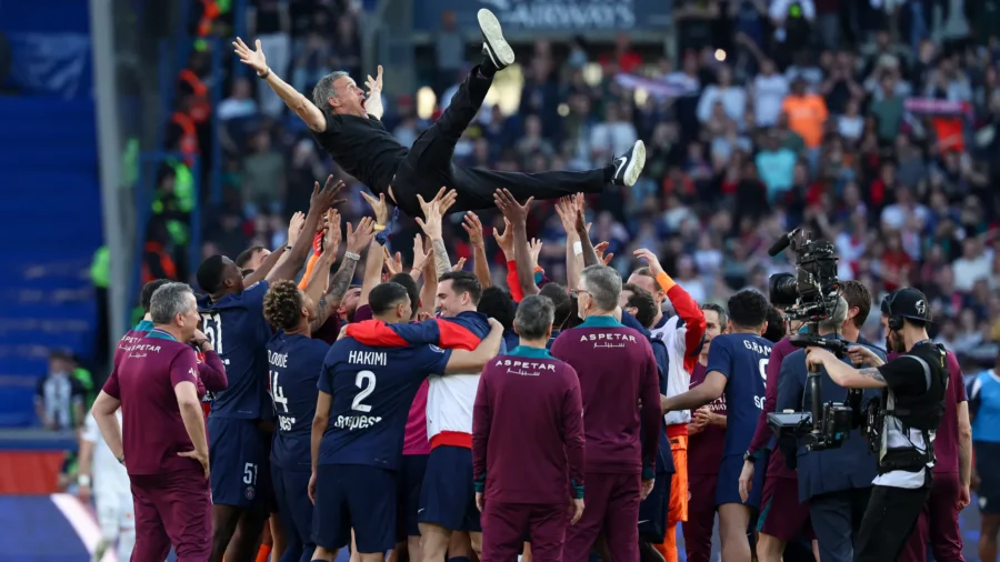 Le Paris Saint-Germain champion de France pour la 13e fois