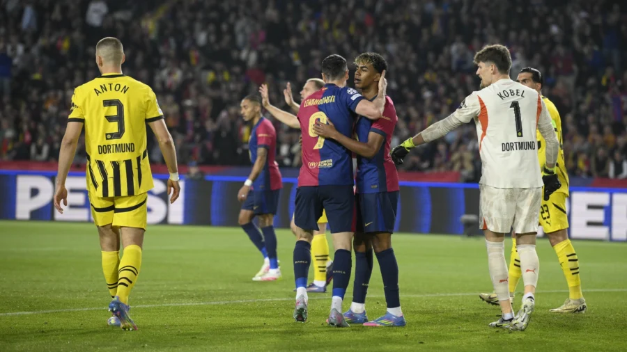 Champions : Barcelone s’envole avec un Lewandowski record, le PSG revient contre Aston Villa