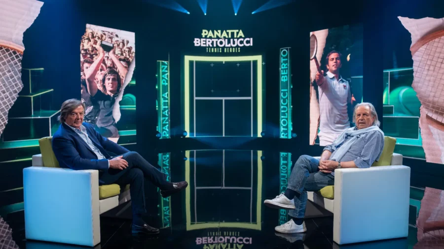 Sky lance &apos;Tennis Heroes&apos ; avec Adriano Panatta et Paolo Bertolucci
