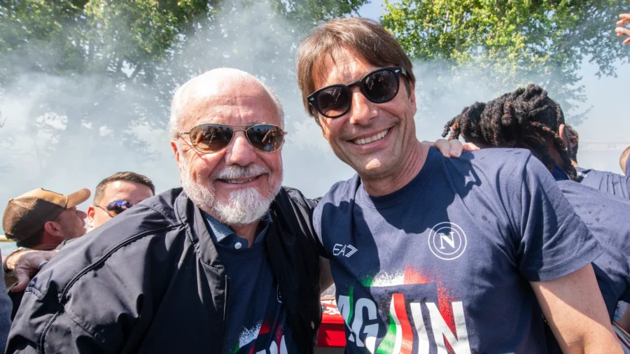 Naples, il y a l’annonce d’Aurelio De Laurentiis sur Antonio Conte