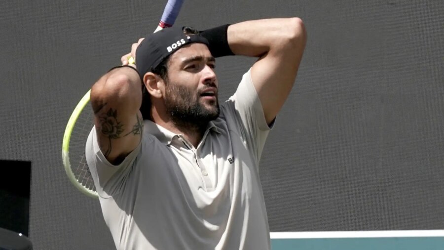 Matteo Berrettini précise sa blessure et croise les doigts