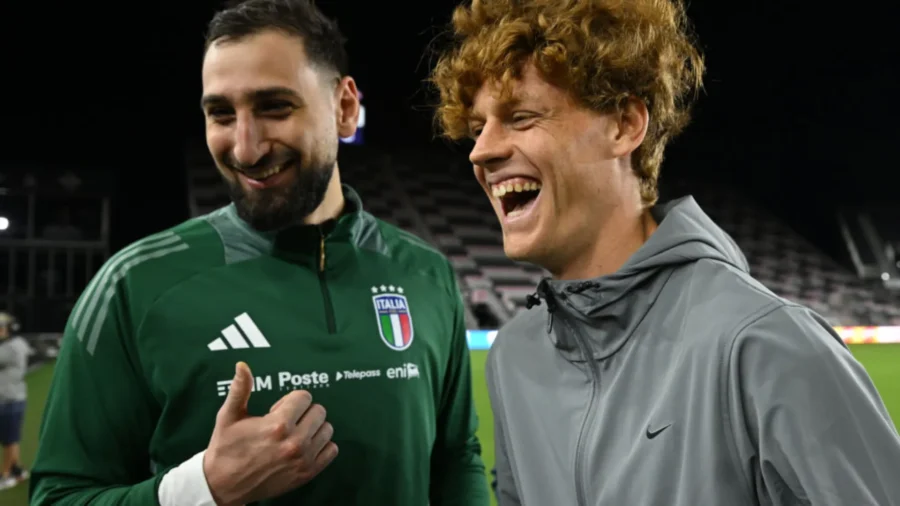 Jannik Sinner, rencontre et dédicace spéciale pour Gianluigi Donnarumma