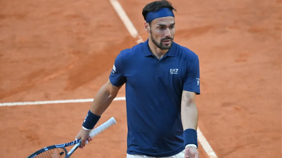 Eliminatoires de Roland Garros : Napolitano et Giant OK, Fognini éliminé
