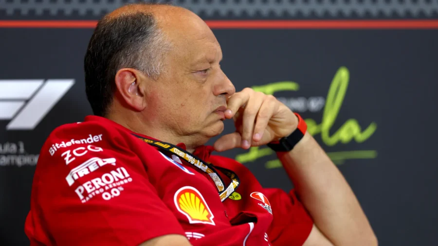 Ferrari : un pas de plus vers une décision sur l’avenir de Frédéric Vasseur
