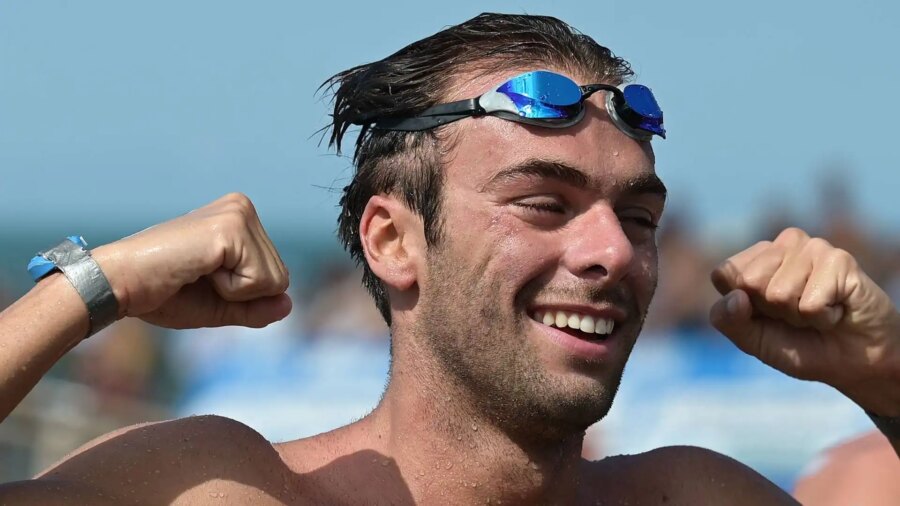 Gregorio Paltrinieri clôture les Championnats d’Europe avec une médaille d’argent en relais