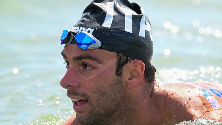 Championnats d’Europe en eau libre, médaille d’or de Gregorio Paltrinieri en tant que champion