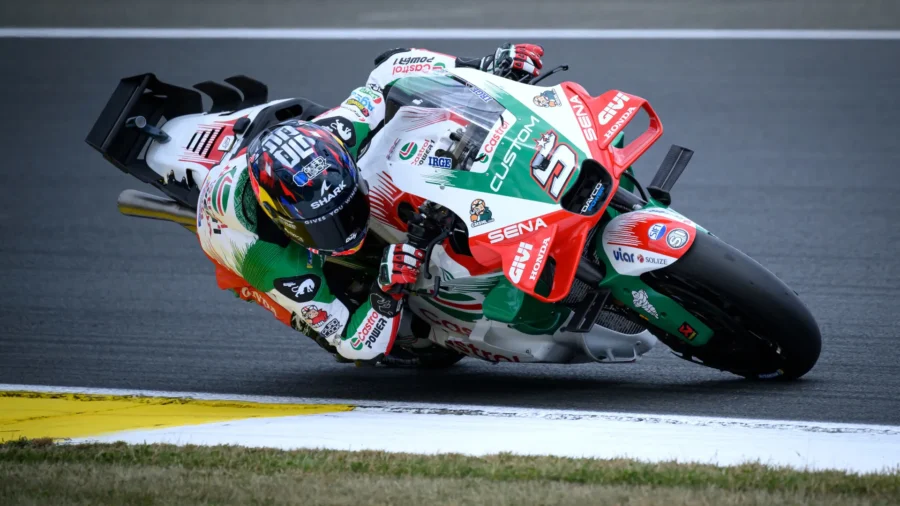 Du chaos du Mans vient Johann Zarco, toujours en bas de Pecco Bagnaia.