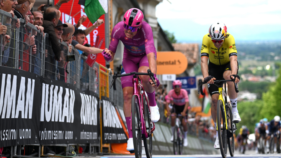 Giro d’Italia 2025 : Pedersen triomphe à Vicenza, Del Toro de plus en plus en rose