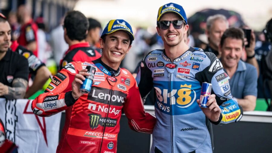 Alex Marquez reporte la pression sur son frère Marc
