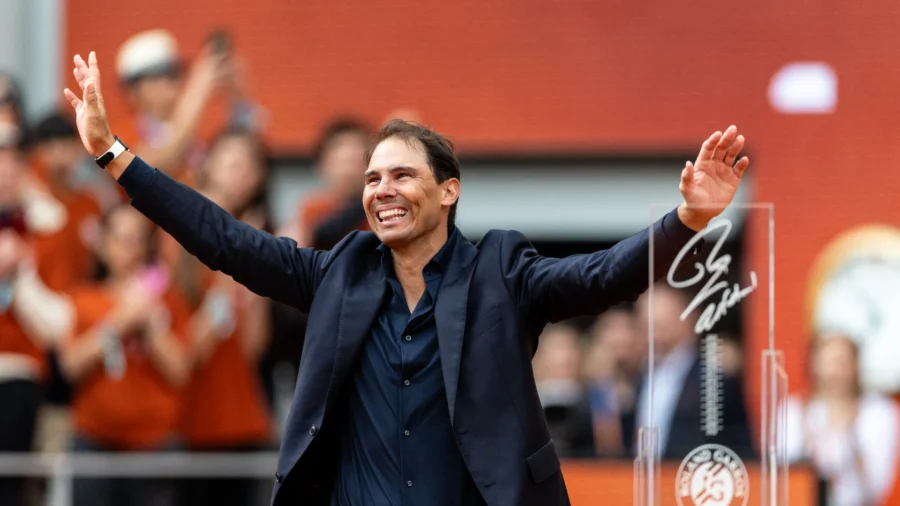 Rafael Nadal fêté à Roland Garros par ses grands rivaux