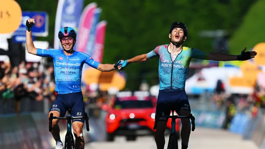 Giro d&apos;Italia : première victoire italienne avec Scaroni. Del Toro souffre mais reste en rose