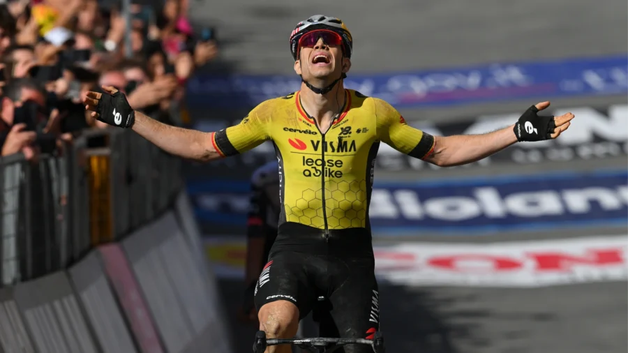 Giro 2025 : Van Aert gagne à Sienne, Del Toro porte du rose. Journée compliquée pour Roglic