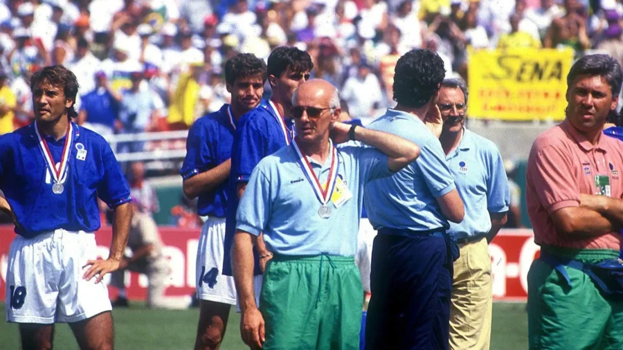 Équipe nationale, Arrigo Sacchi réprimande Claudio Ranieri