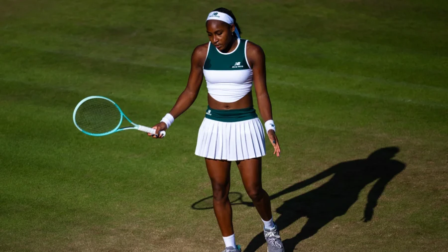 Coco Gauff, le début de saison sur herbe est à oublier