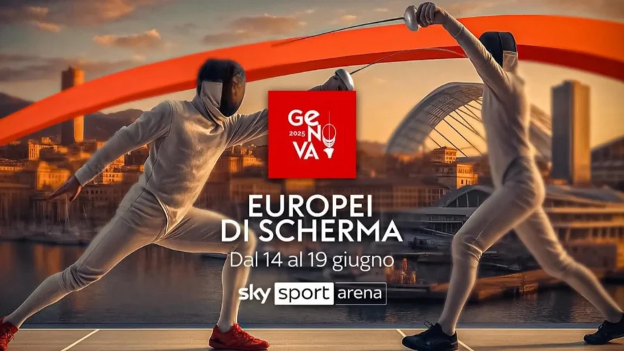 Escrime, Championnats d’Europe de Gênes sur Sky et en streaming sur NOW