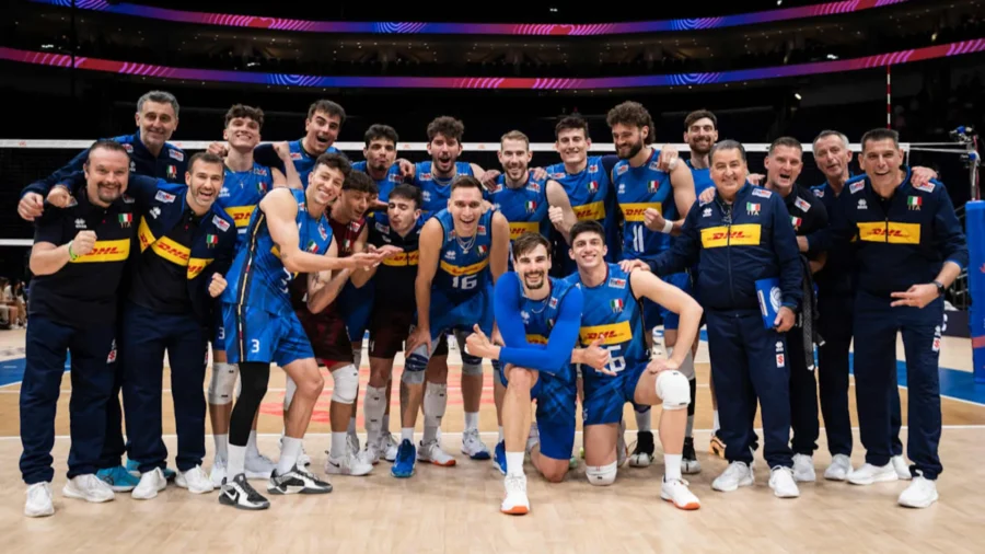 Italvolley, deuxième victoire consécutive contre l’Allemagne