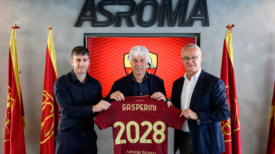 Roma, l’arrivée de Gian Piero Gasperini est officielle