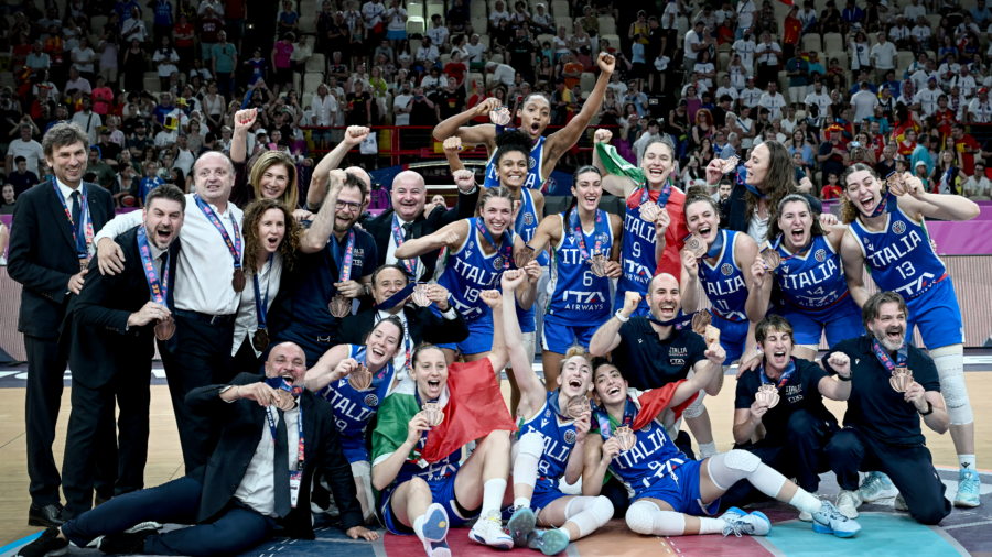 EuroBasket féminin, l’Italie sur le podium après 30 ans : médaille de bronze historique