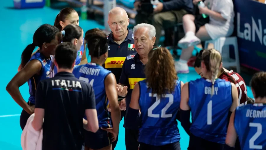 Italvolley, reprise de l’entraînement pour Azzurre de Velasco