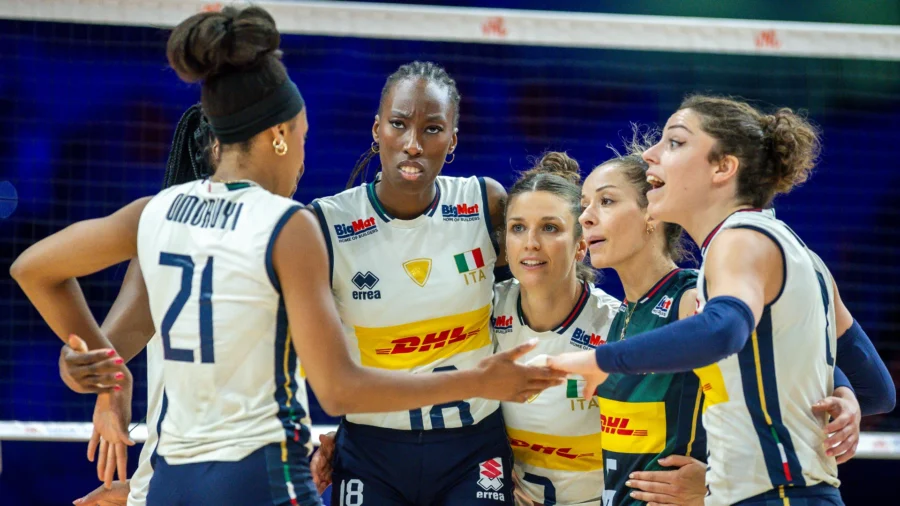 Italie écrasante : victoire 3-0 sur la Chine, huitième victoire consécutive en VNL