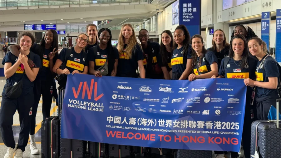 Italvolley en Chine, Paola Egonu et ses coéquipiers atterrissent à Hong Kong