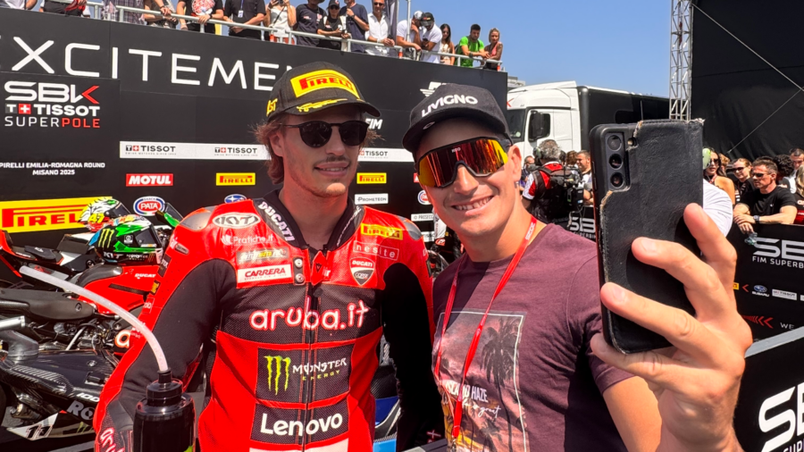 Maurizio Bormolini : « En Superbike comme en snowboard, il faut du contrôle, de la vitesse et un esprit clair ».