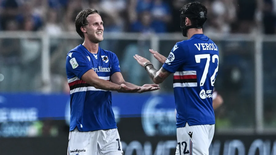Playout Serie B : La Sampdoria prend le premier tour contre la Salernitana