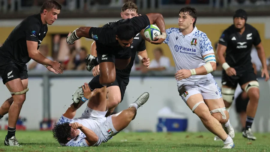 Moins de 20 ans, défaite honorable des Azzurrini contre les baby All Blacks