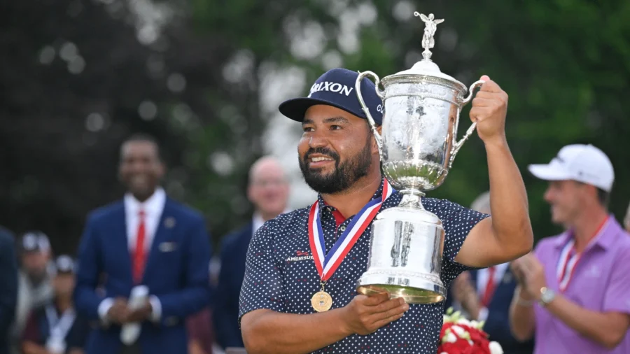 Golf : J.J. Spaun surprend tout le monde et remporte le prestigieux US Open