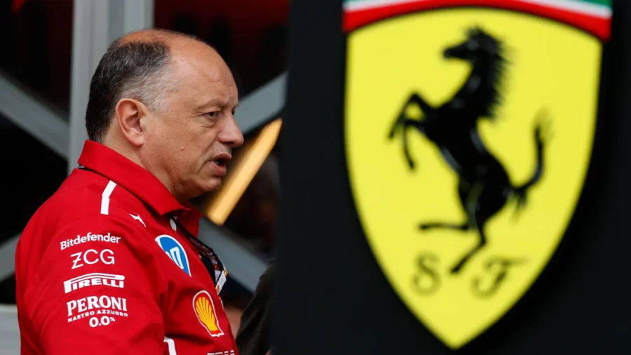 Ferrari, Frederic Vasseur charge Charles Leclerc et Lewis Hamilton