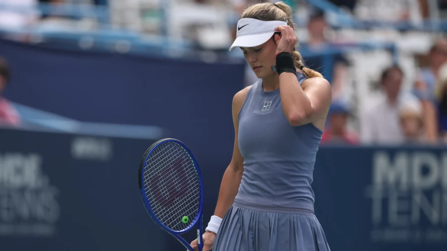 Anna Kalinskaya se console après cette atroce moquerie