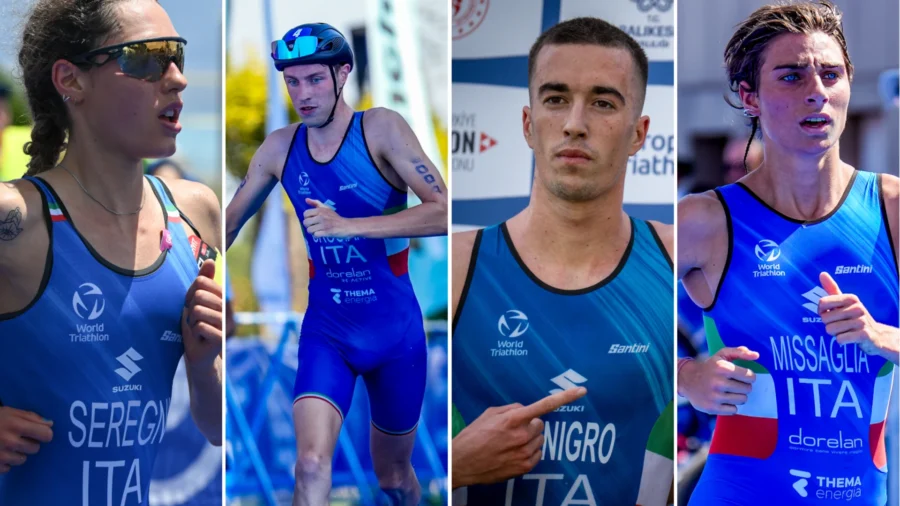 Triathlon, l’Italie rêve aux Championnats d’Europe : médaille d’or au relais mixte