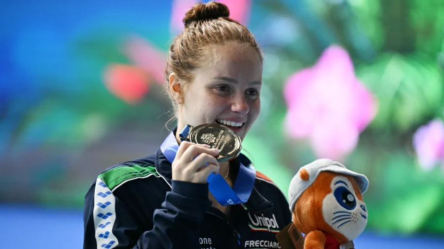 Championnats du monde de plongeon, Chiara Pellacani remporte le bronze au tremplin d’un mètre