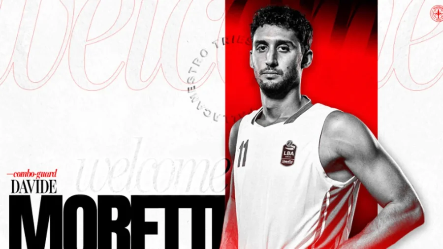 Le Pallacanestro Trieste frappe un grand coup : Davide Moretti arrive