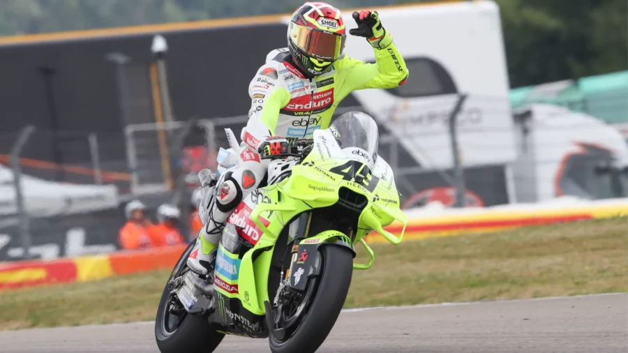 Di Giannantonio établit un record devant les frères Marquez lors des pré-qualifications au Sachsenring