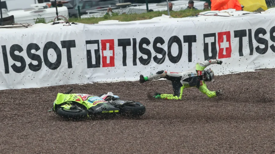 Peur pour Franco Morbidelli : à l’hôpital après une mauvaise chute